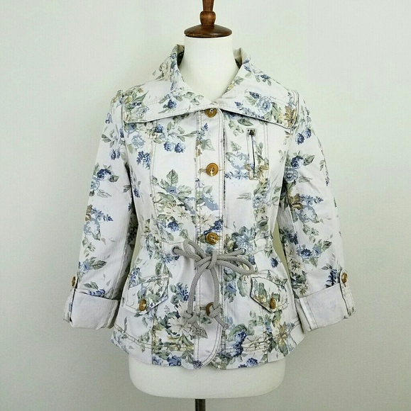 Anthropologie Jackets & Blazers - Anthro DOTL Lyonia Floral Jacket